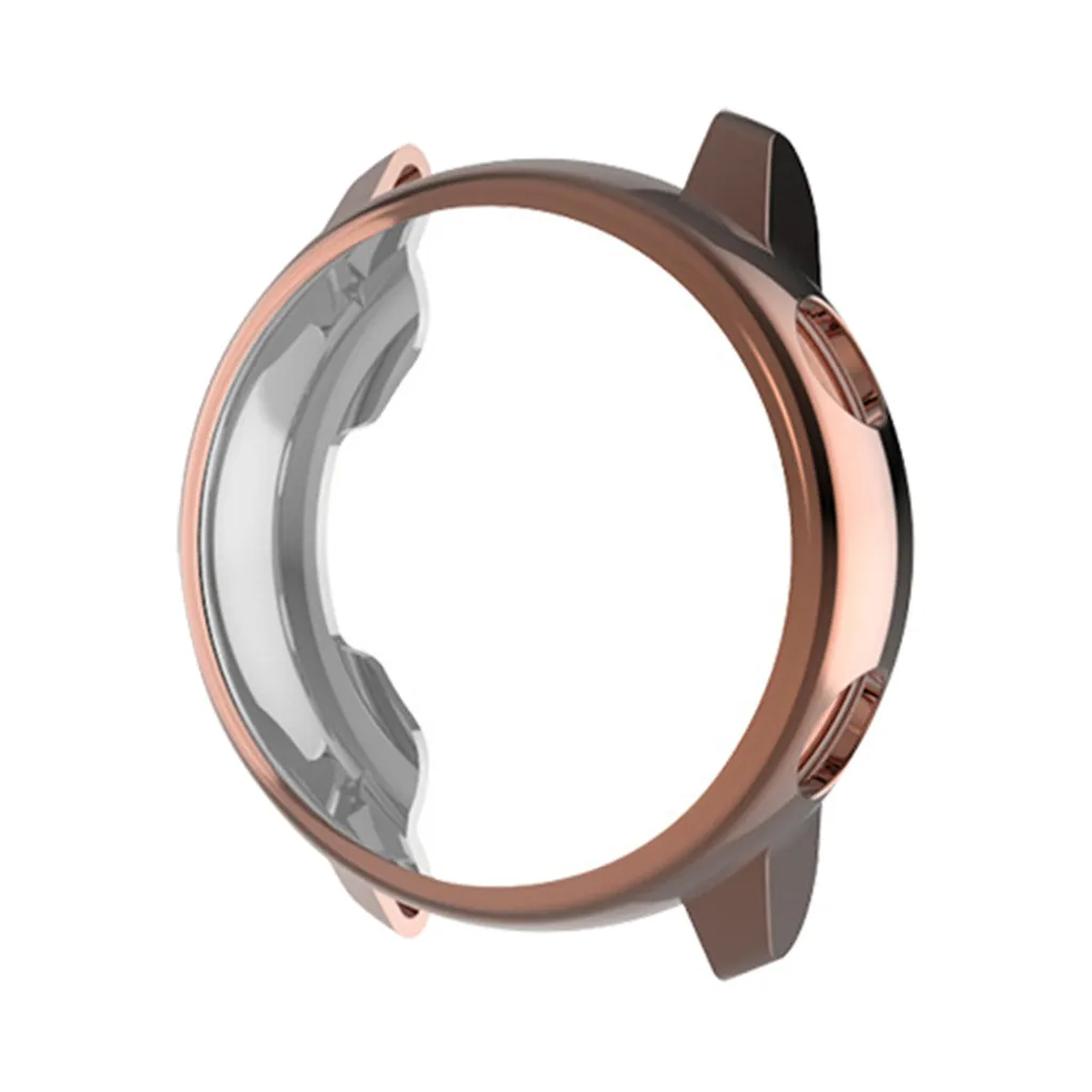 Ouhaobin защитный чехол для samsung Galaxy Watch Active Гальванизированный прозрачный ТПУ Защитная рамка для экрана для Galaxy 613#2 - Цвет: RG