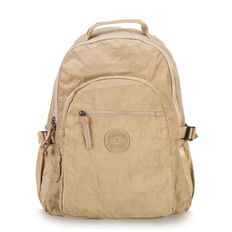 TEGAOTE классический женский студенческий модный рюкзак Mochila Feminina Mujer школьные сумки для путешествий Bolsa Escolar Bagpack - Цвет: Хаки