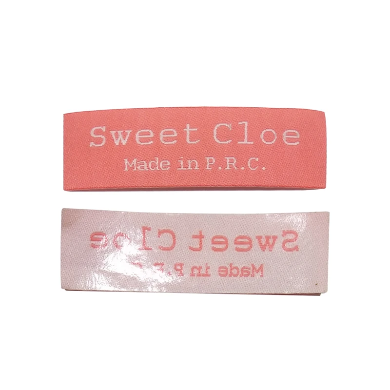 1000 шт. термоклейкие этикетки для одежды одежды|garment labels|custom iron on labelsiron clothing labels |