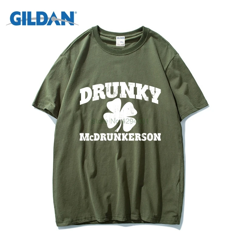 Drunky Mcdrunkerson Джерси 2018 Костюмы футболки с Цвет Интернет-магазины | Мужская одежда