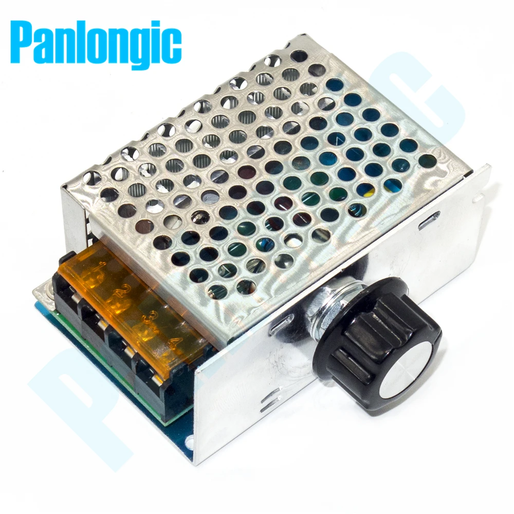 Регулятор скорости Panlongic 41A 220 В 4000 Вт регулятор напряжения SCR диммеры