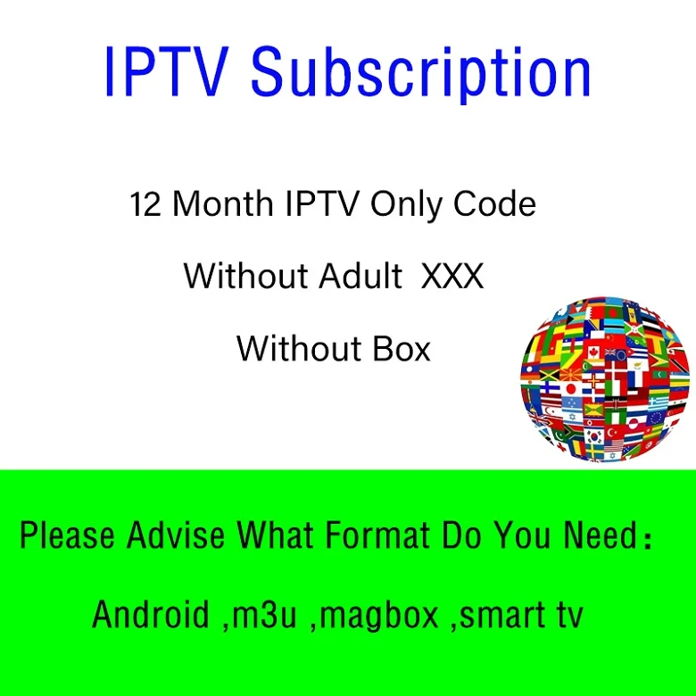12 month iptv 1 год IPTV подписка m3u арабский Израиль albania bulgaria Малайзия Польша Чешский EX-YU латино Африка Бразилия 13000+ каналы - Цвет: 12 month iptv