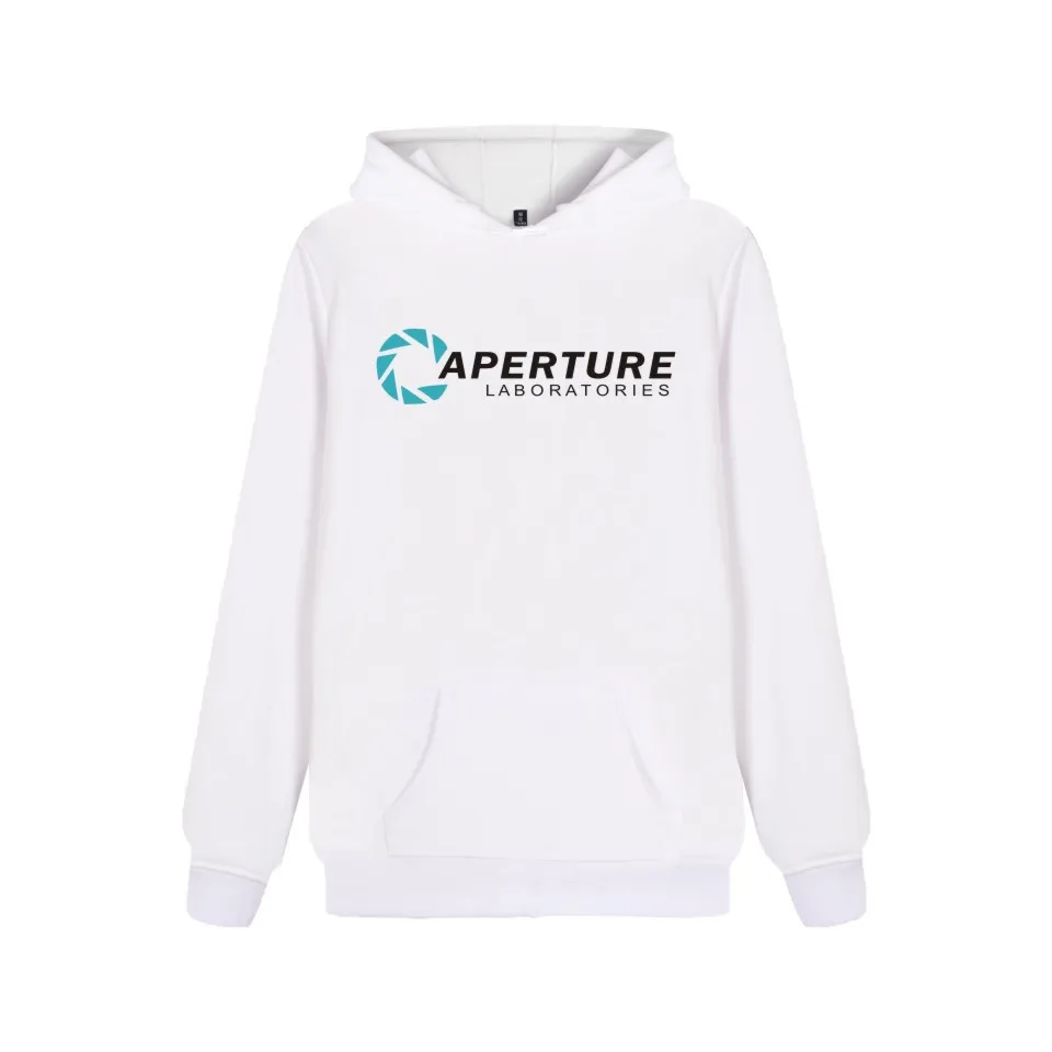 Толстовка с капюшоном Aperture Science Games Мужской Повседневный пуловер Laboratories