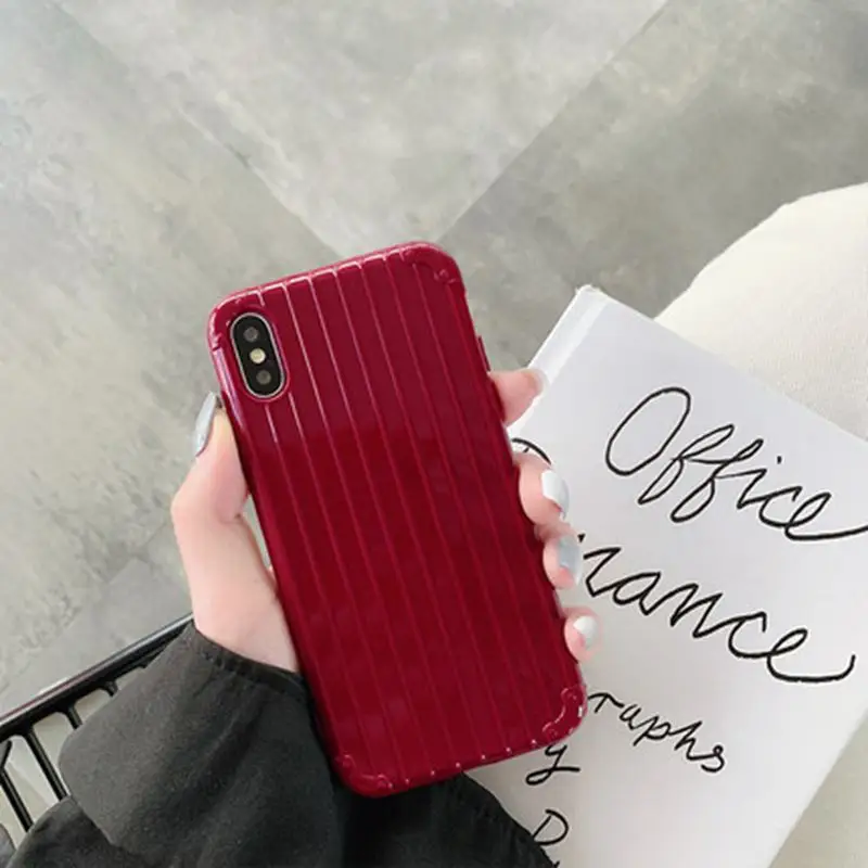 Мягкий матовый чехол для iphone 11 Pro 7 8 6 6s Plus XS Max XR 5 5S se X, мягкий силиконовый чехол для телефона, однотонный чехол - Цвет: Red