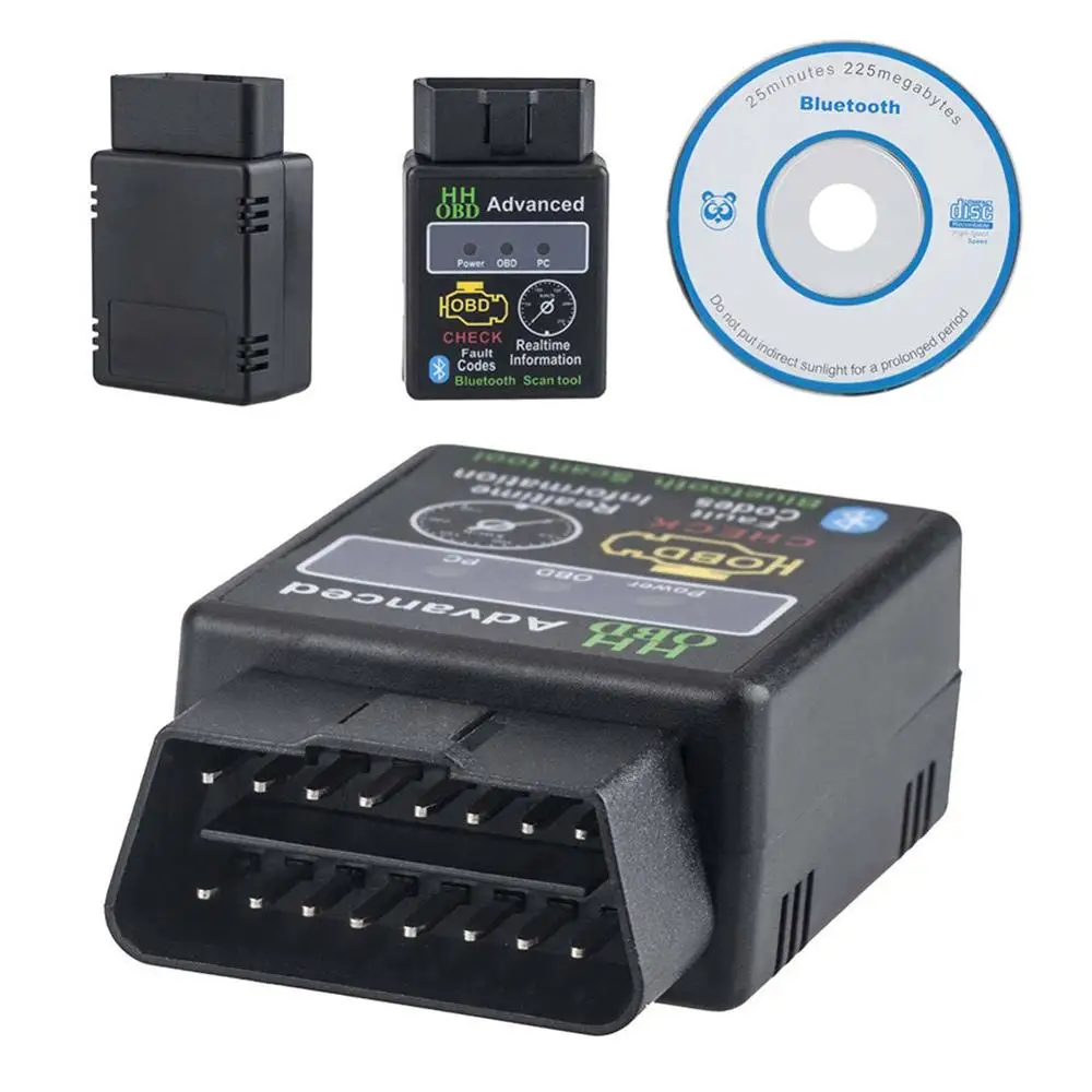 Автомобильный сканер Super Mini ELM327 Bluetooth адаптер V2.1 OBD2 считыватель кодов автомобиля