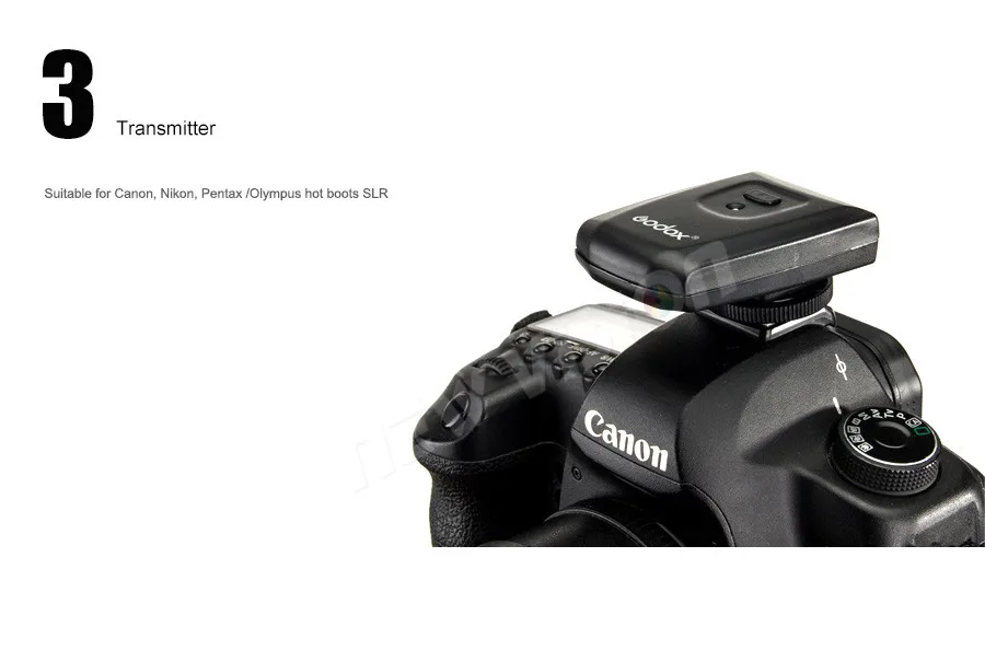 Godox AT-16 Беспроводной триггер для студийной вспышки для Canon, Nikon, Sony, Pentax Olympus, samsung, 16 каналов, переменный ток, Мощность синхронизации Скорость 1/200s