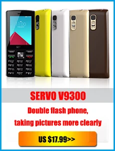 SERVO V8240 1,77 дюймов мобильные телефоны Две sim-карты GPRS Вибрация снаружи fm-радио мобильный телефон с русской клавиатурой разблокированный телефон