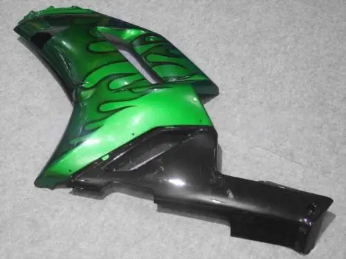 Комплект обтекателей для мотоцикла KAWASAKI Ninja ZX6R 636 07 08 ZX 6R 2007 2008 zx6r ABS черный Пламя