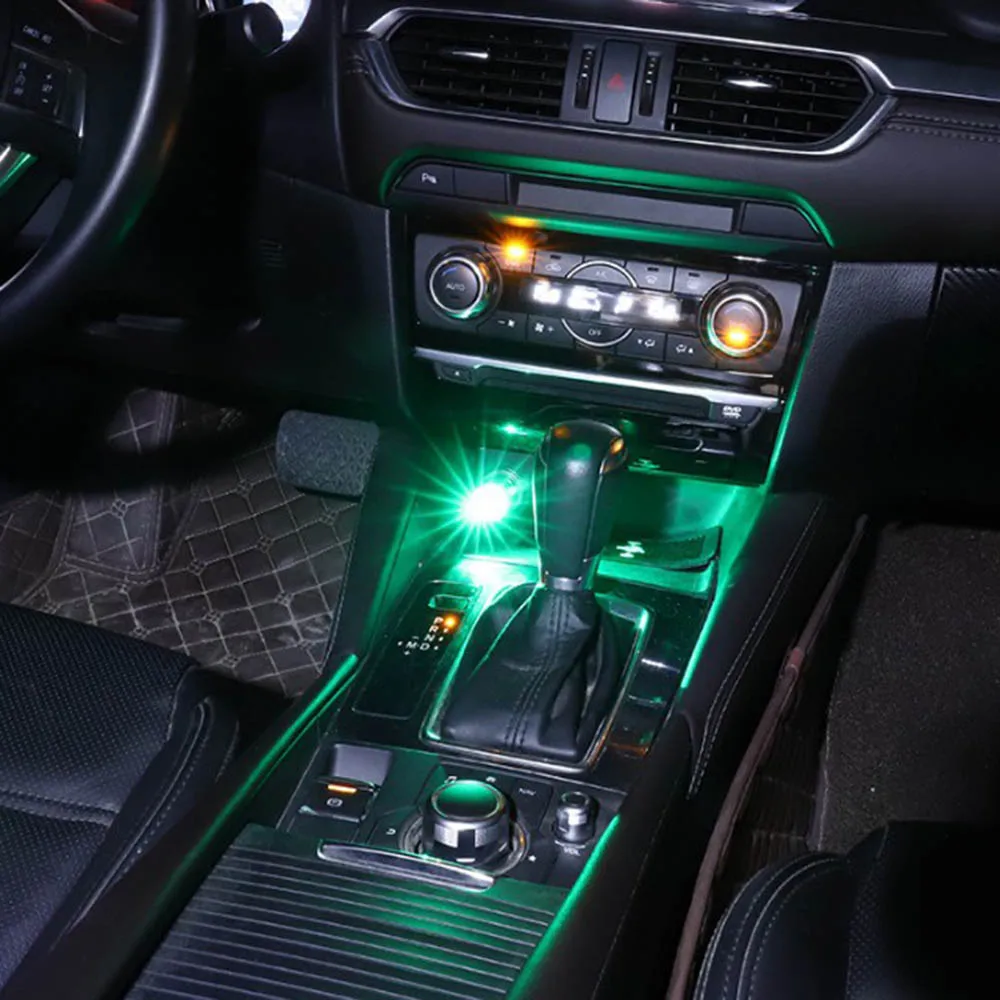 Интеллектуальное голосовое сенсорное управление автомобильные USB светодиодные