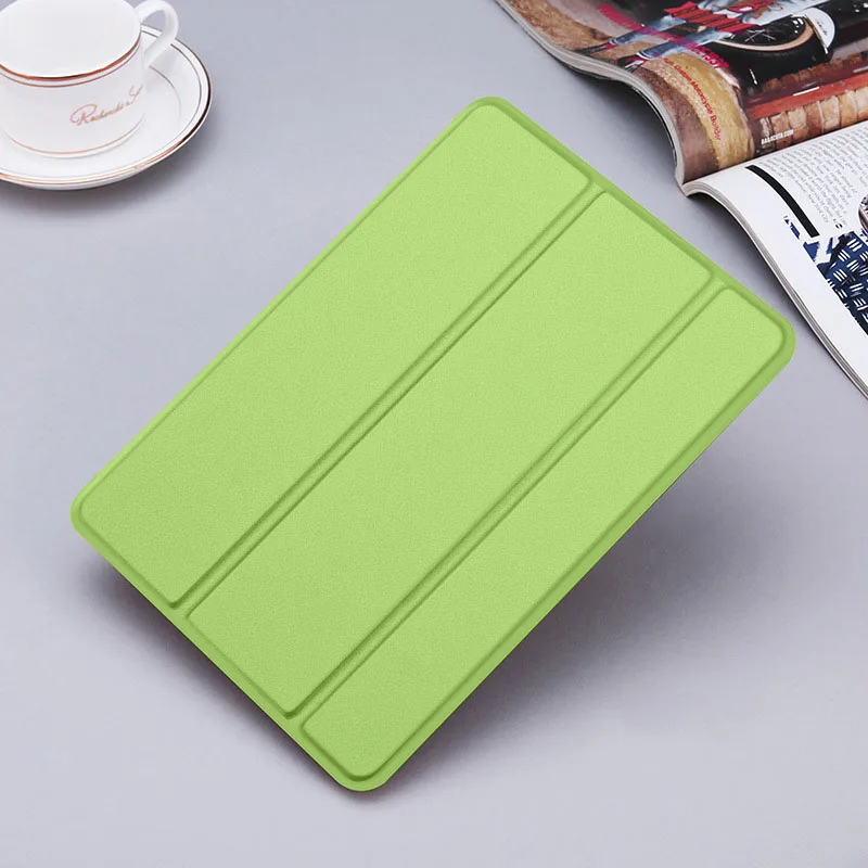 Green Для Apple Ipad Mini 1 2 3 кожаный мягкий чехол Ультратонкий умный флип-чехол противоударный ударопрочный пылезащитный чехол - Цвет: Green