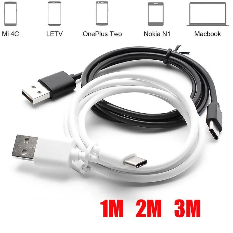 USB-кабель типа C для Samsung S9 S8 Note 9 8 быстрая зарядка Oneplus 6T Xiaomi mi8 1 м/2 м/3 м | Мобильные