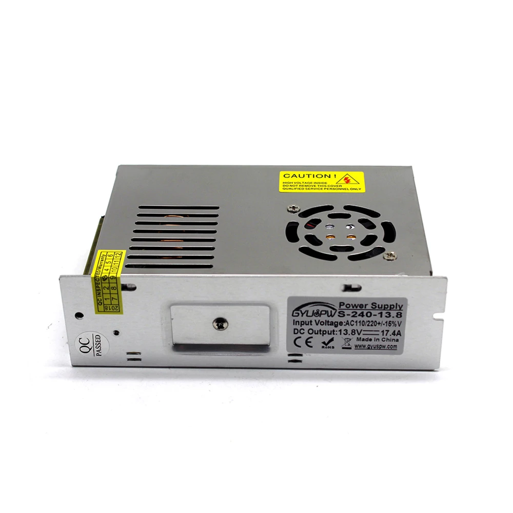 Регулируемый источник питания DC 13 8 V 17.4A 240W Переключатель адаптер Трансформатор