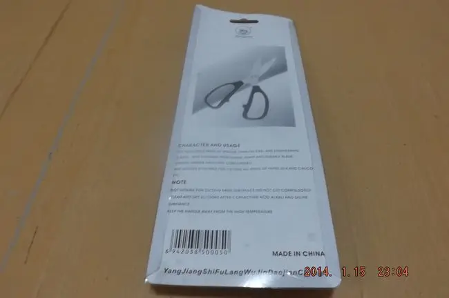 Хорошее качество высокого качества синий пластик нержавеющая сталь ножницы для