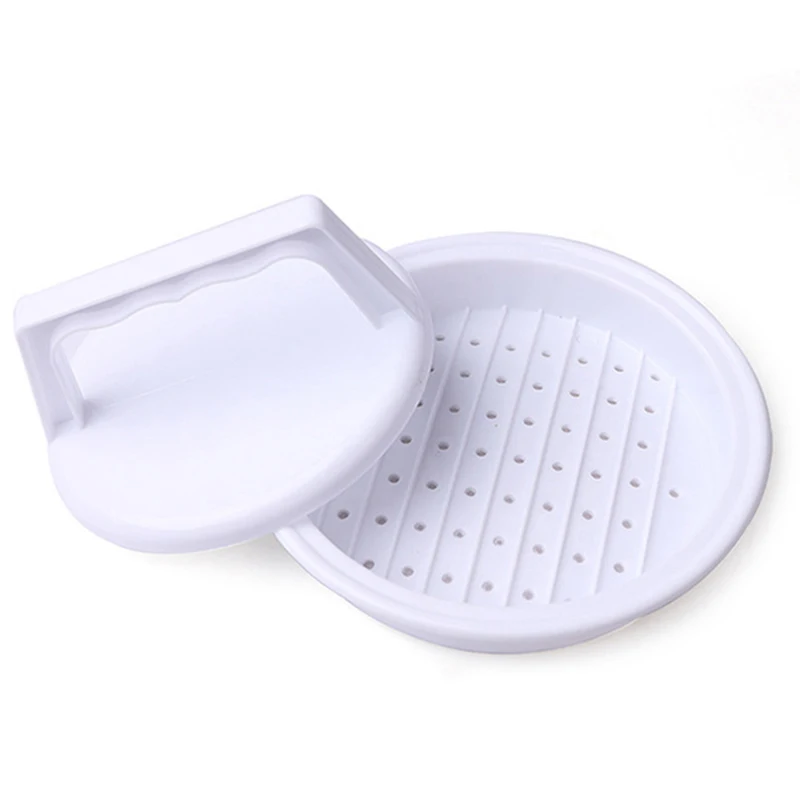 Новый пластиковый бургер пресс для гамбургера мяса говядины гриля кухонная