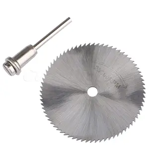 Алмазная Дисковая оправка 60 мм, мини-дисковая пила, электрическая пила для дрели, стальной вращающийся режущий инструмент, Аксессуары Dremel