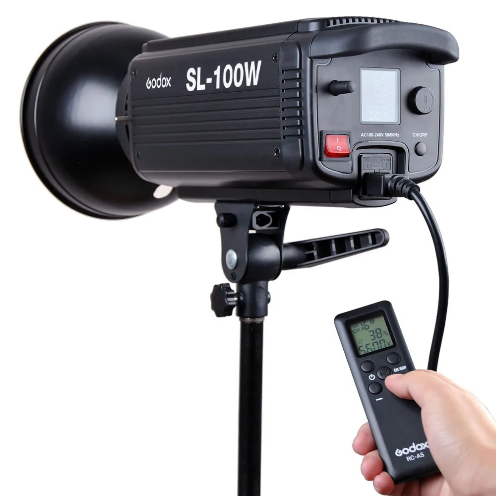 Godox SL-100W Светодиодная лампа для видеосъемки 100 Вт белые светодиодные