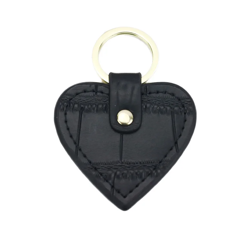 black2(6cm) Новая мода,, оригинальные буквы, натуральная кожа, брелок для женщин, цепочка для ключей, женский брелок - Цвет: black2(6cm)