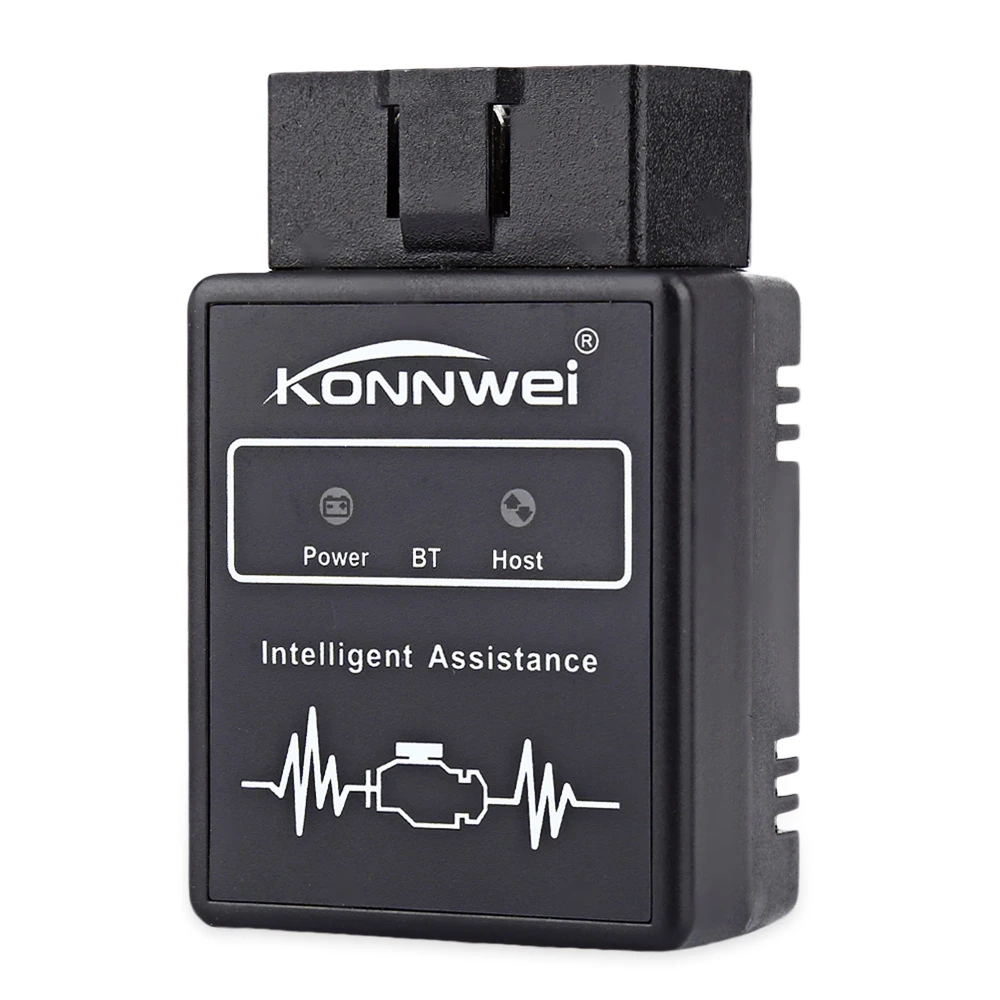 Konnwei KW912 Bluetooth OBD2 автоматический сканер адаптер сканирующий инструмент