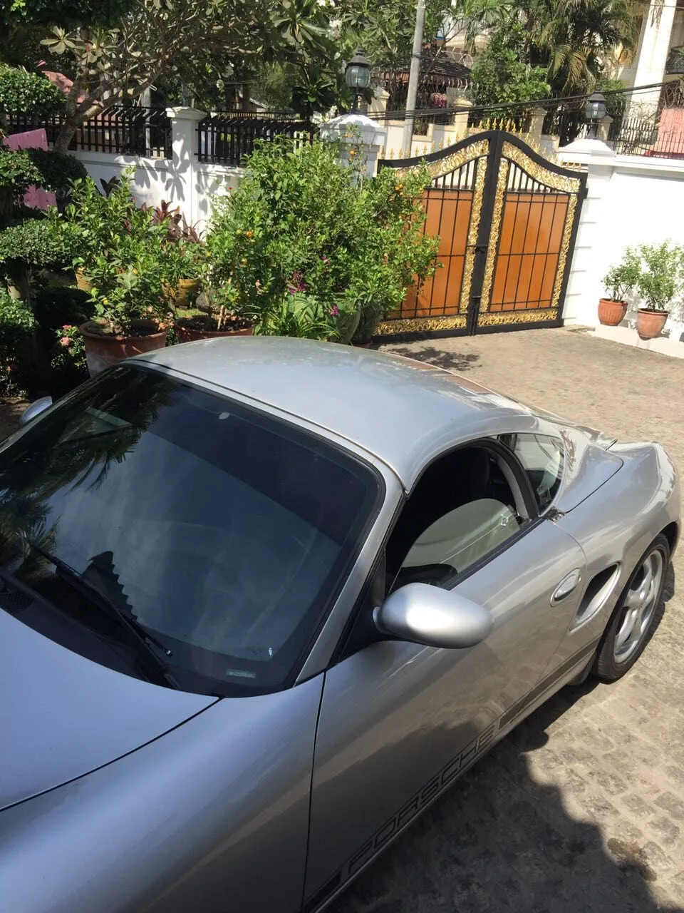 986 стекловолокно Hardtop автомобильный комплект для Porsche Boxster 986 жесткий Топ изменение 986 на Cayenne Outlook