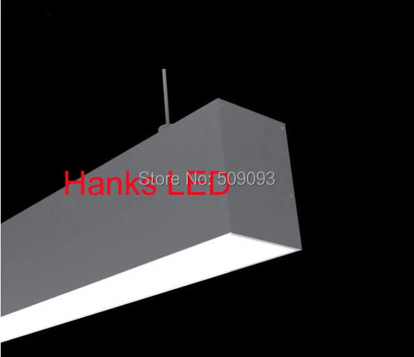Hanks большой профиль 50 шт./лот светодиодный корпус подвесной светильник с