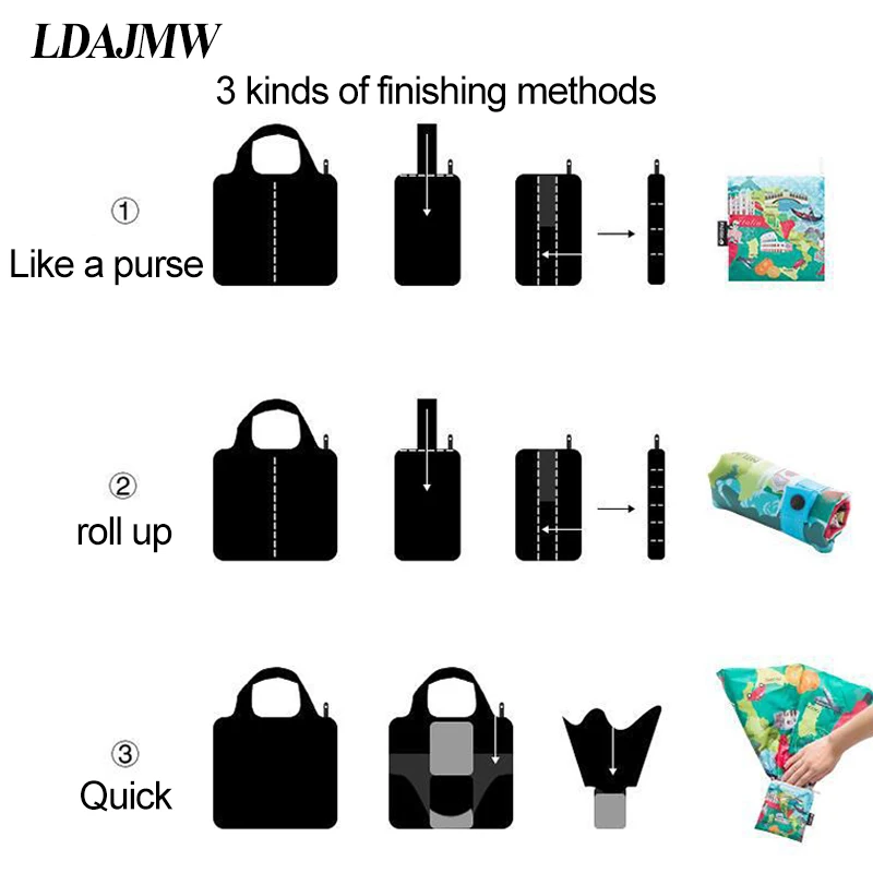 Модный Дорожный Органайзер на плечо удобная зеленая складная сумка для хранения