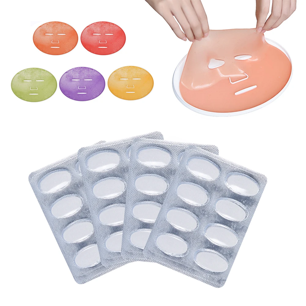 32 шт. гидрогелевая маска для лица сделай сам увлажняющий с коллагеном ухода за