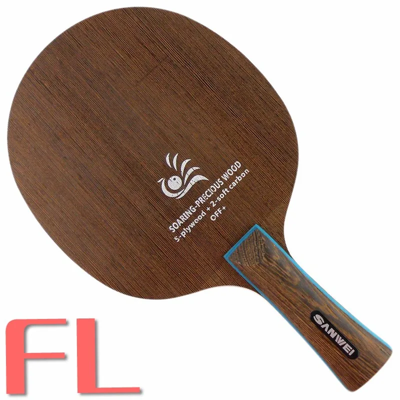 Sanwei H3 H-3 H 3 крыло-2 настольный теннис pingpong blade - Цвет: FL  long handle