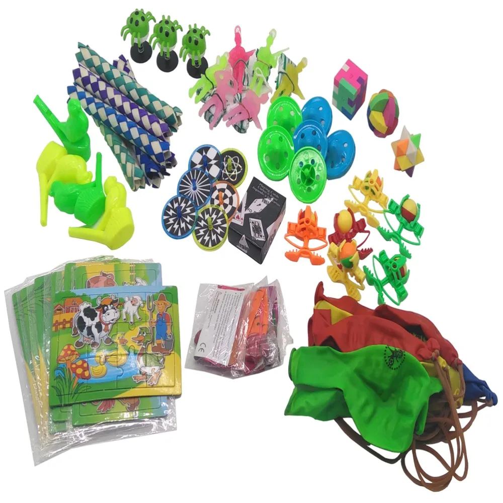 Free ship great value 59pcs Kids Party Favors Pack Toy Assortment Carnival Prizes Pinata Stuffers Stocking filler for Boys | Дом и сад