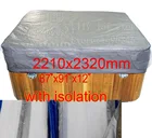 Бесплатная доставка, чехол для спа с изоляцией, подходит для winer, размер 22, 10 х2320 х300 ММ, 87x91 дюймов. X 12 дюймов) можно настроить