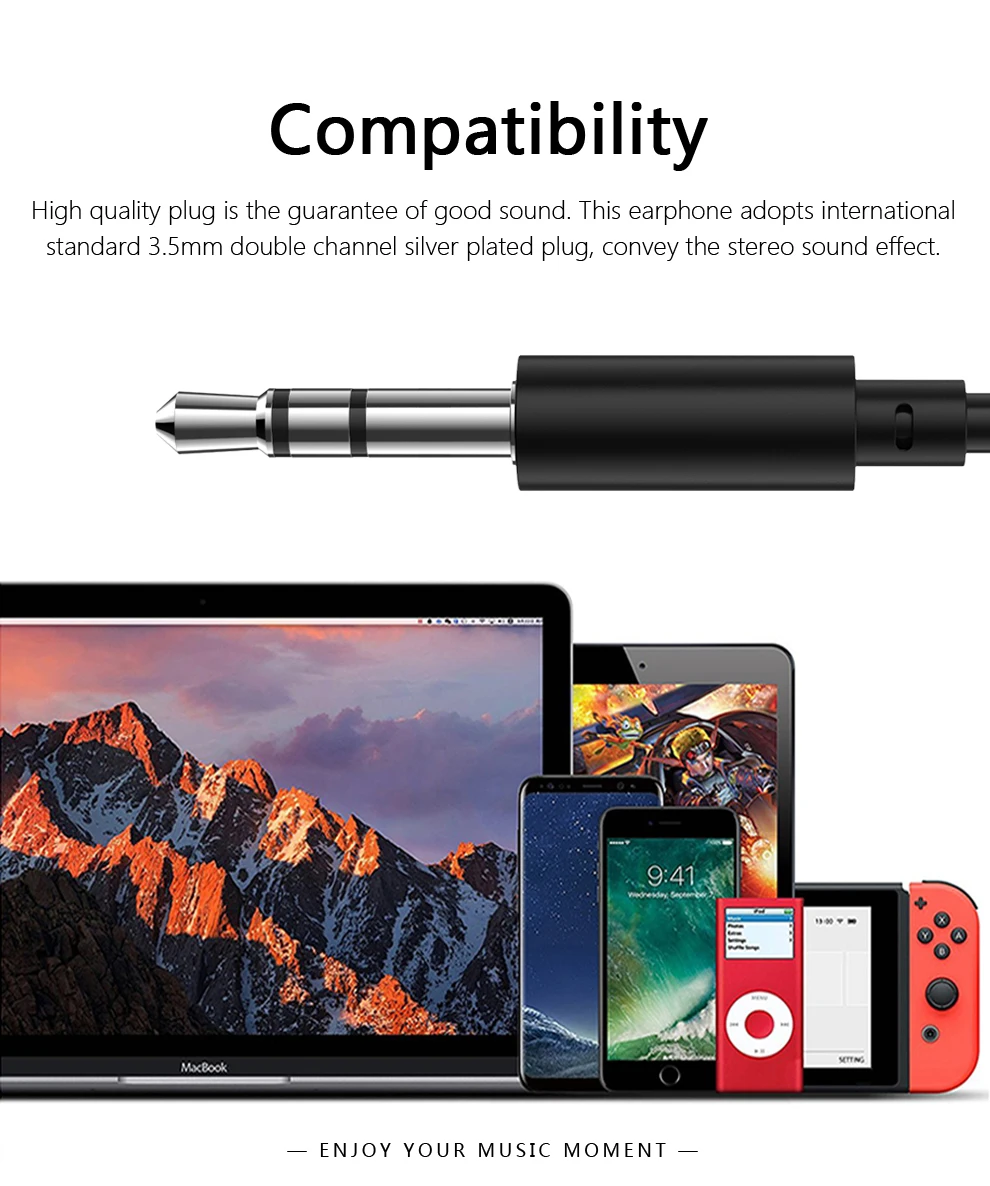 Бас Звук наушники в ухо спортивные наушники без микрофона для xiaomi iPhone samsung гарнитура fone de ouvido auriculares MP3