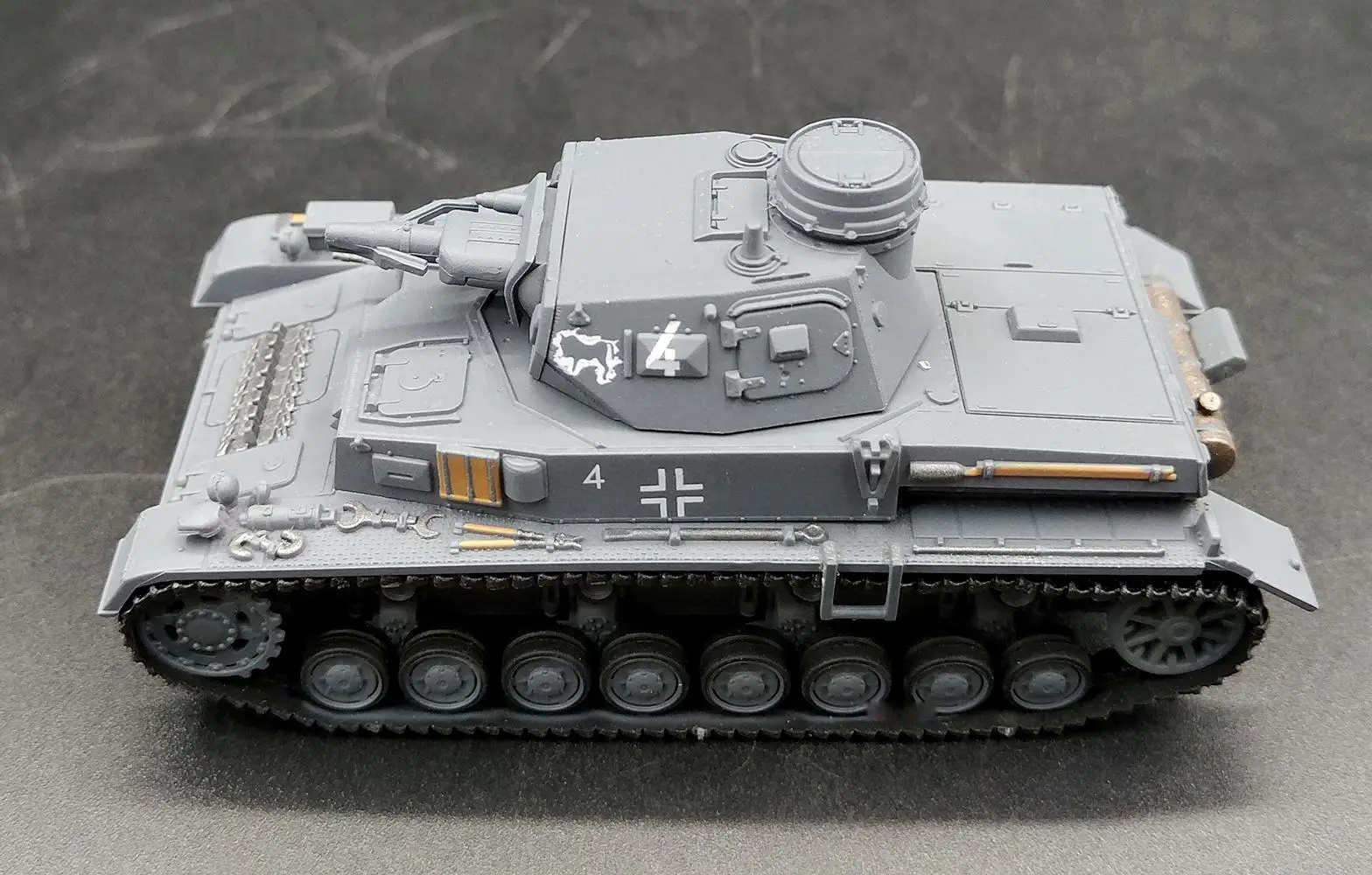 Дракон Второй мировой войны немецкий Pz. Kpfw. IV Ausf. D 1/72 Танк модель закончена без