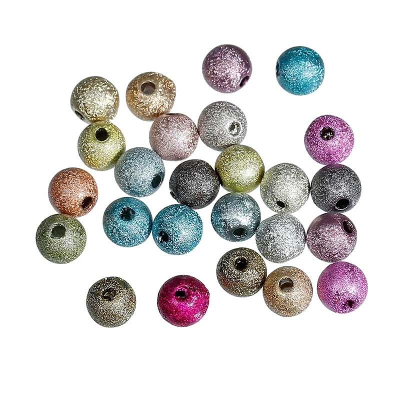 DoreenBeads Смешанные акриловые бусины 6 мм (1/4 &quot) 500 шт (B18079) yiwu | Украшения и аксессуары