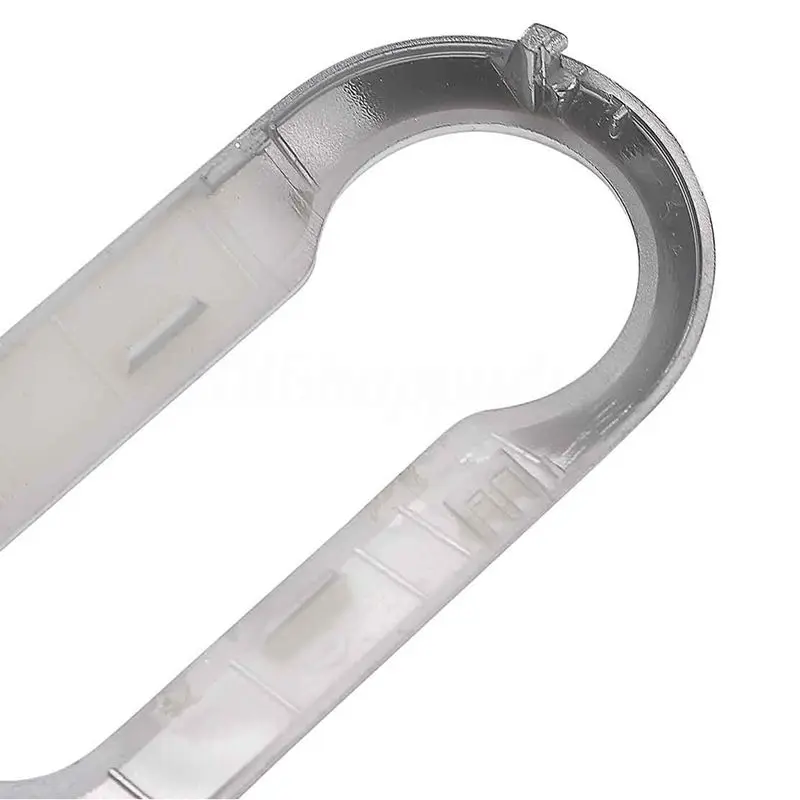 Чехол для автомобильного ключа защитный чехол серебристый пластиковый Fiat 500 |