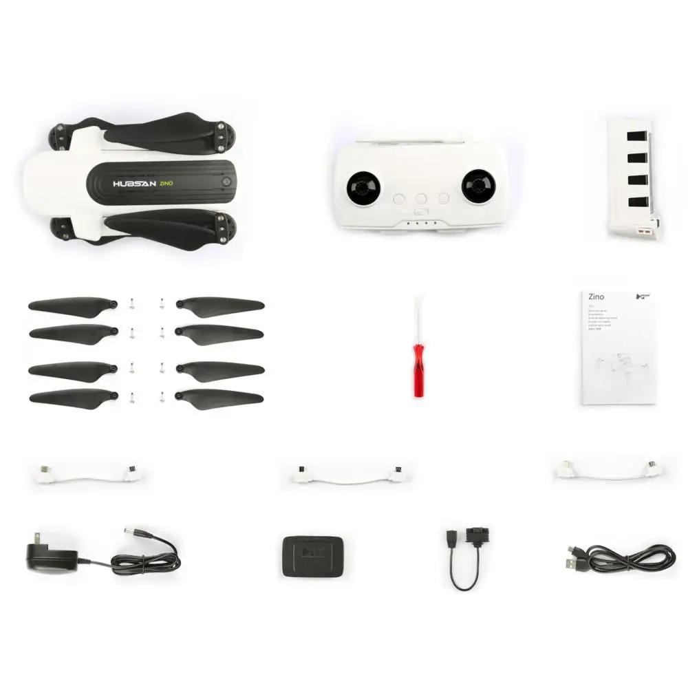 Hubsan H117S Квадрокоптер с дистанционным управлением Zino GPS 5G Wi-Fi 1 км видом от первого