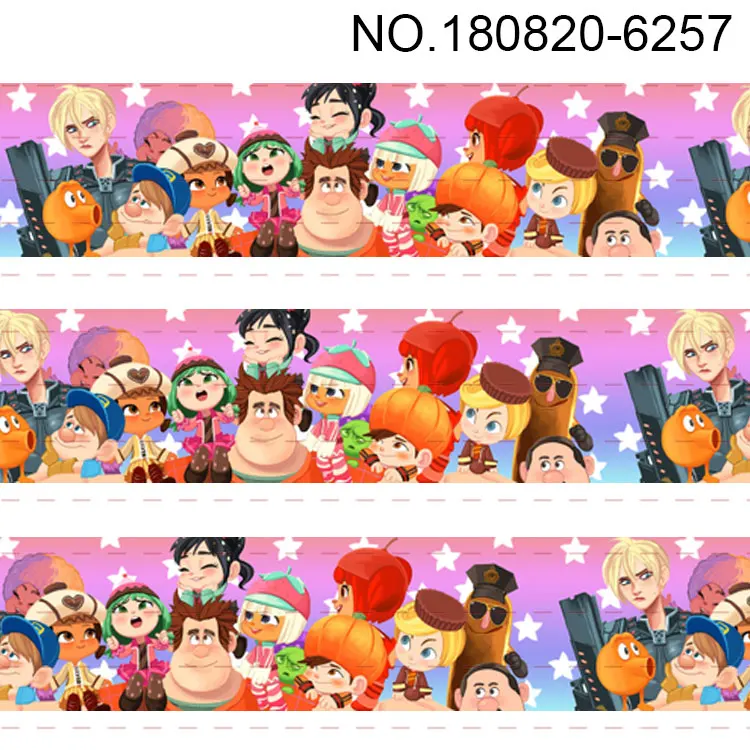 10 ярдов-разные размеры-живой мультфильм лента с узором напечатанная | Дом и сад