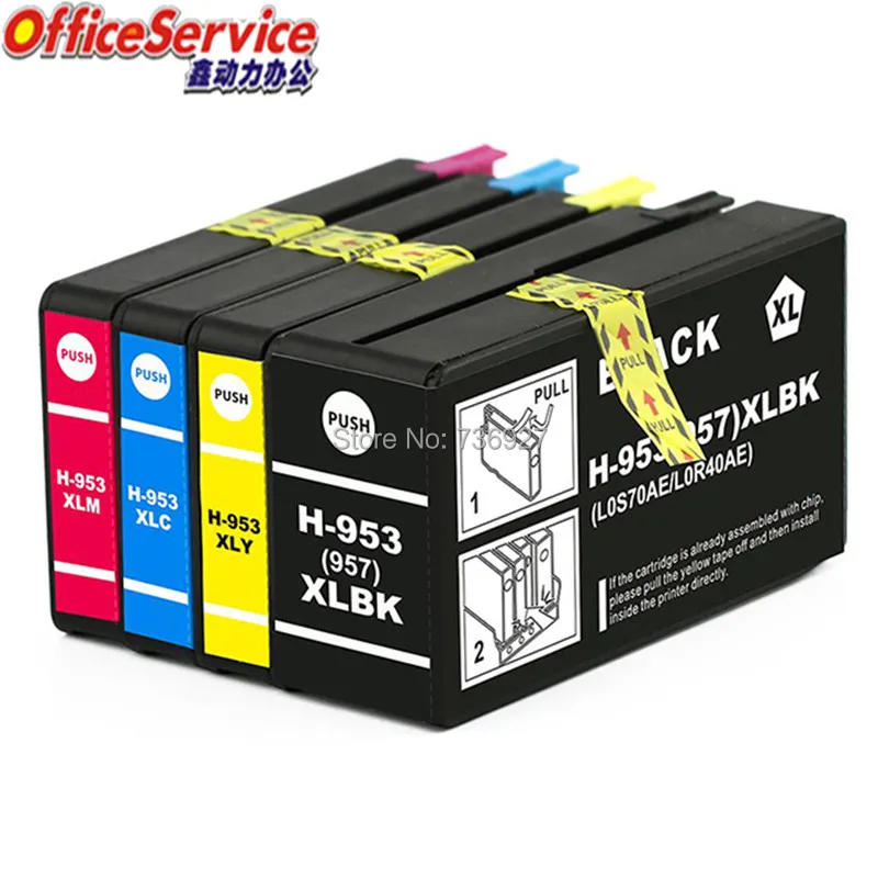 Чернильный картридж для принтера HP953 953 Officejet Pro 8740 8710 8715 7740 8720 8728 8725 8718 8210 8218