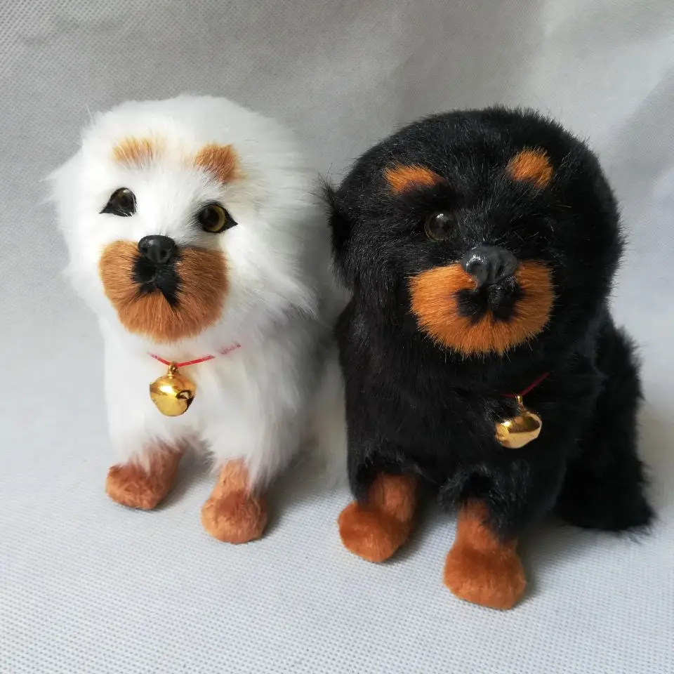 В реальной жизни toy тибетский мастиф около 13x15 см модель на корточках собака