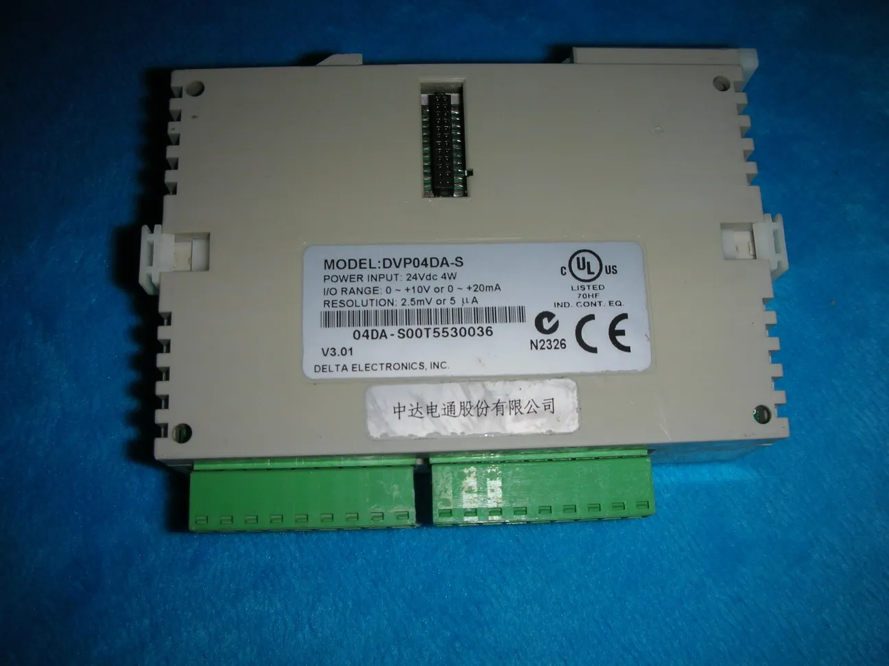 1 ПК б/у Delta Аналоговый с ПЛК module DVP-04DA | Строительство и ремонт