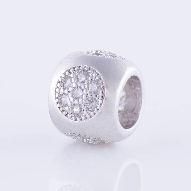 Оптовая продажа Bijoux горный хрусталь квадратный бисер микро проложить