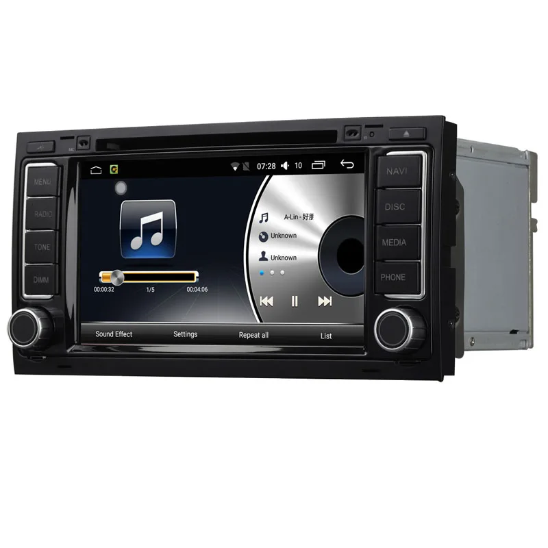 Автомобильный DVD плеер стерео радио Android 7 1 Bluetooth &quotсенсорный экран