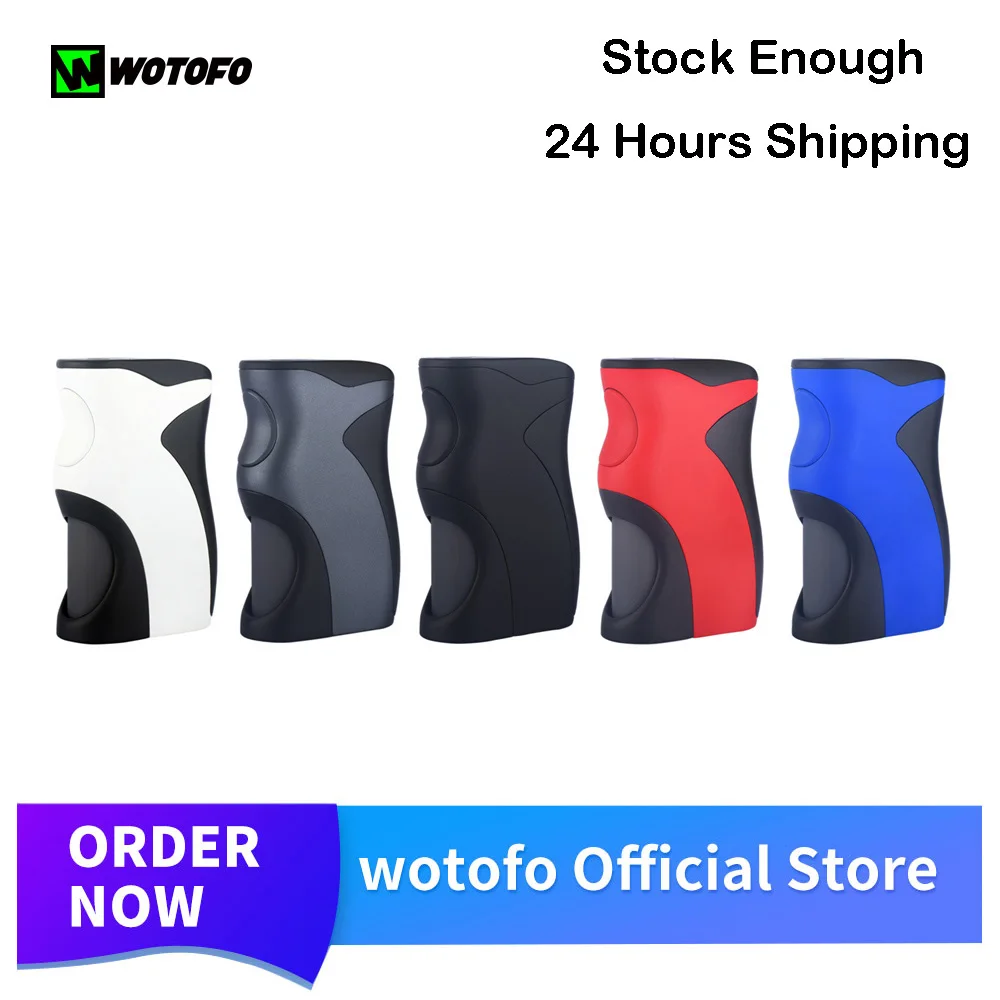 Оригинальный Wotofo изогнутый RDA коробка мод подходит для 18650 20650 20700 21700 8 мл Коробка