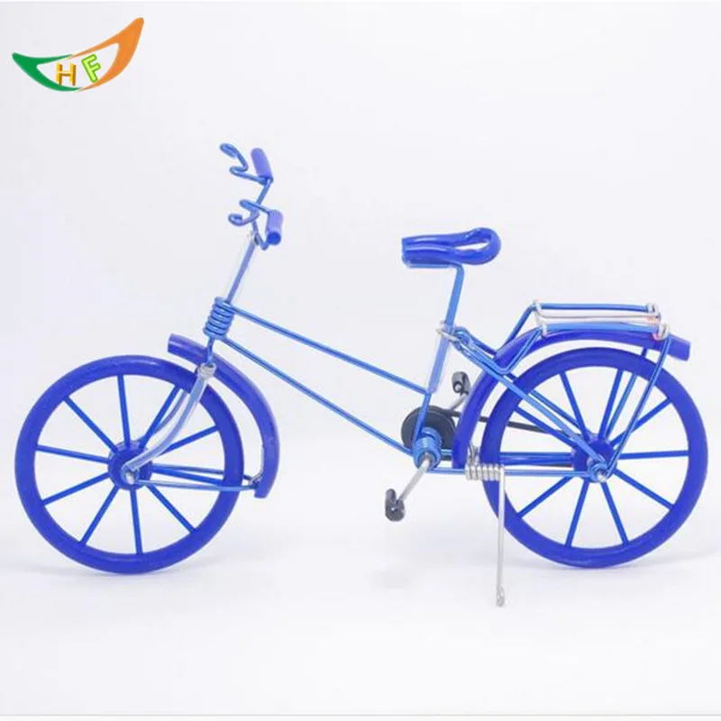 Металлический алюминиевый провод ремесла Рукоделие ткачество мини велосипед bmx