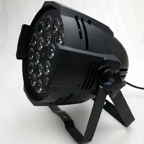 8 Ламп + 1 Кейс 18*15 Вт 5-В-1 RGBWA LED Par 64 алюминиевый Банок Свет 18x15 DMX Led Освещение Сцены