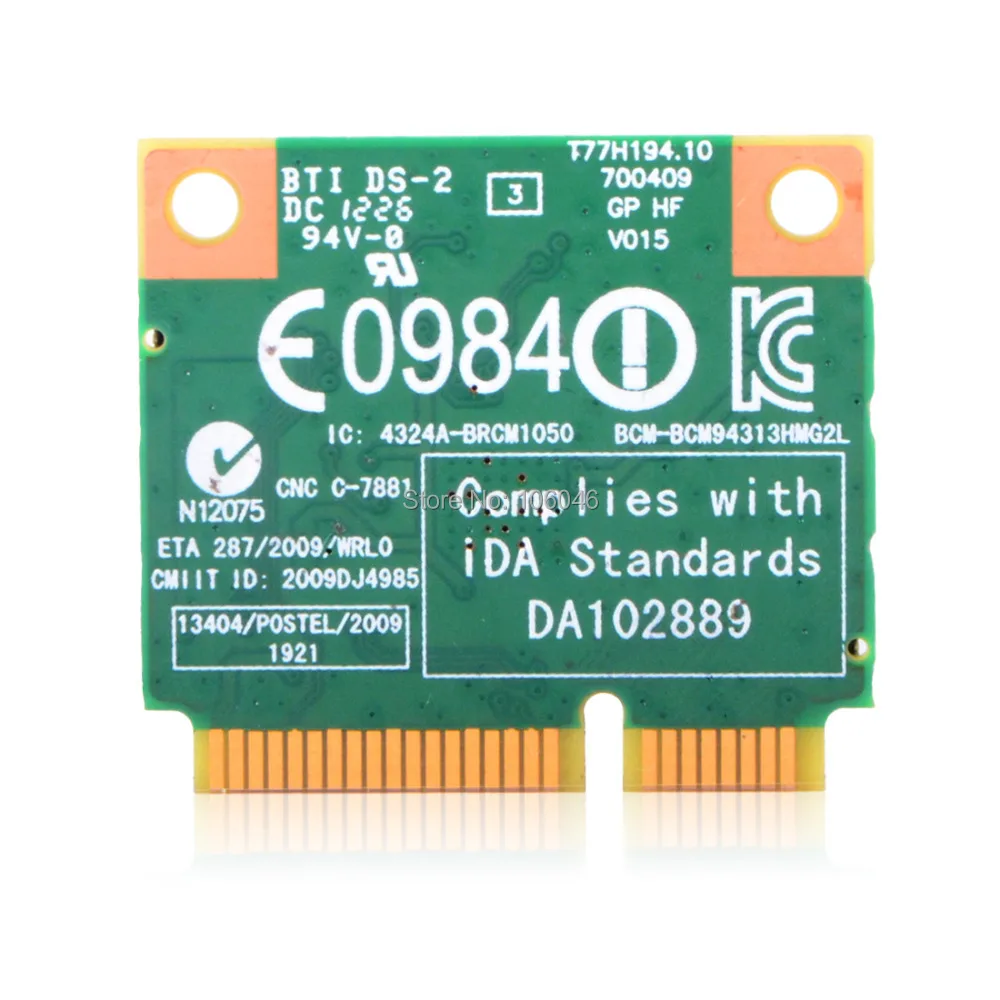 Новый Broadcom 4313 BCM94313HMG2L 150 Мбит Wlan Половина mini PCI-E М беспроводной Wi-Fi Карты для