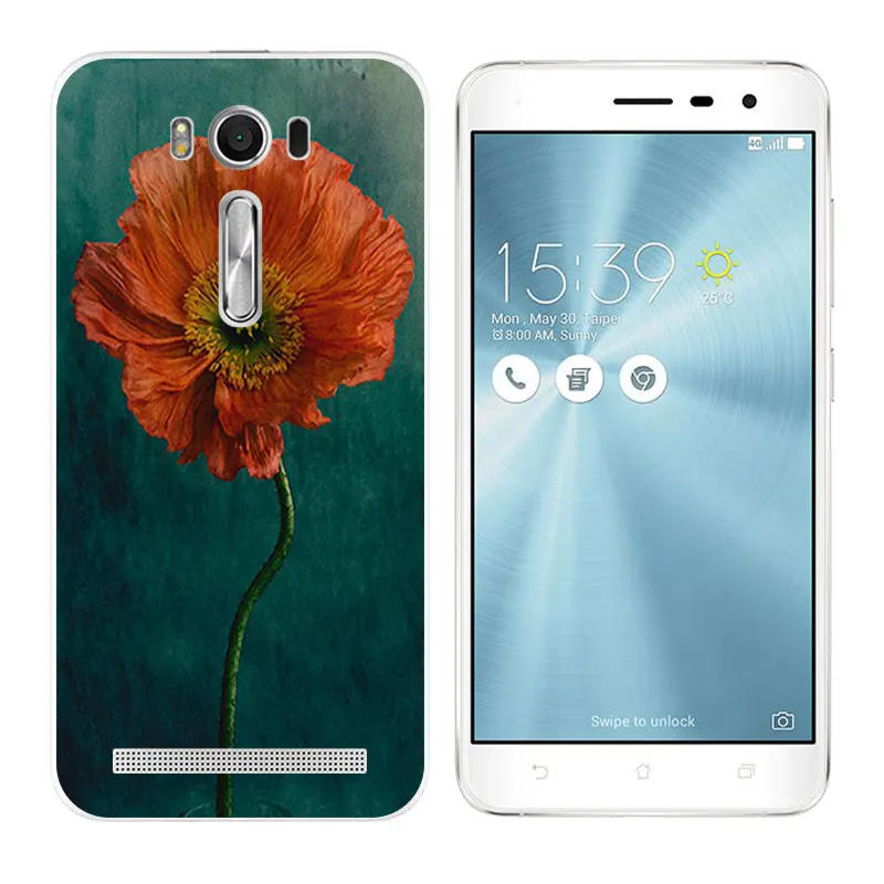Phone Case for Asus ZenFone 2 Laser ZE500KL Silicon Back Cover 5.0 inch Piano Printing |
