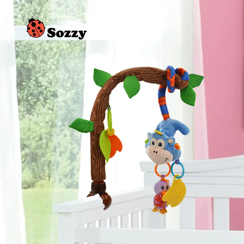 Sozzy гибкий стент детские кроватки кровать клип погремушка одностороннее