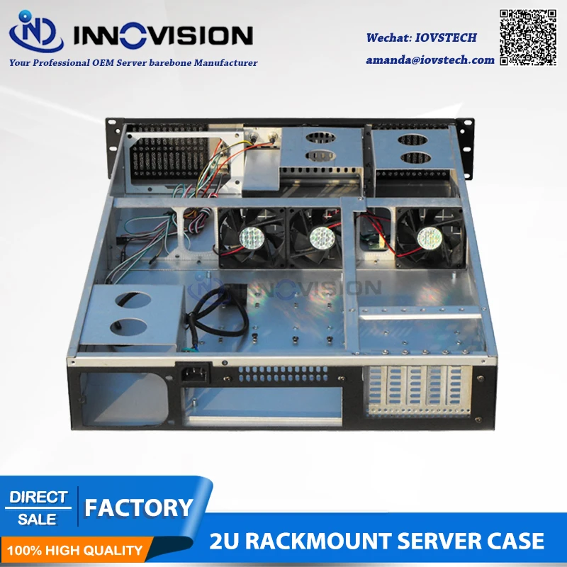 Стабильный 19 &quot2U rackmount чехол RC2630A 2 поддерживает макс. 12&quot * 13 &quotATX M/B с тремя paralle
