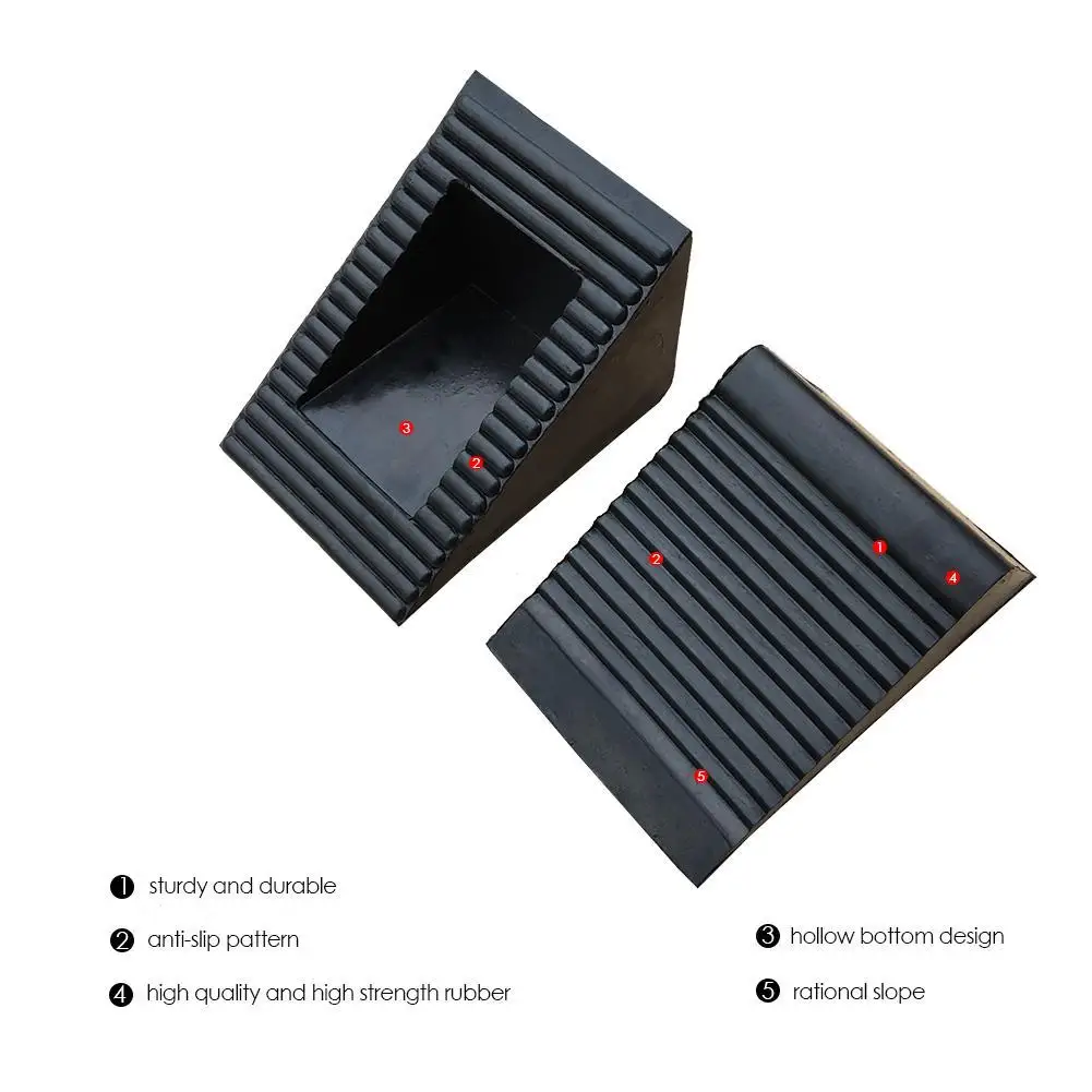 Небольшие Угловые блоки резиновый колёсный хомут фиксатор автомобильные