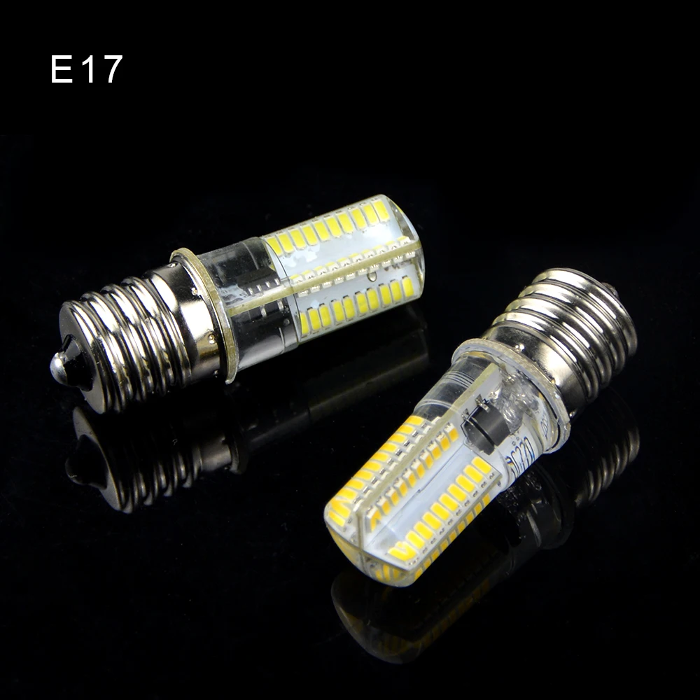 E17 E14 E12 E11 G9 G4 светодиодный лампы 110 V 220 V затемнения светодиодный светильник 5 Вт силиконовый Светодиодная лампа для люстра освещения замена галогеновым лампам