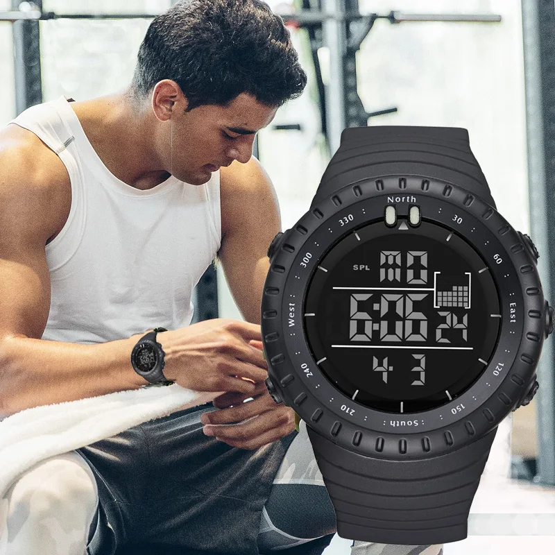 

BIDEN Brand Mens Sports Watches Luxury Military Watches For Men Outdoor Electronic Digital Watch Male Clock Relogio Masculino